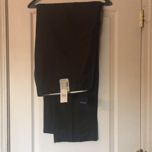 Men’s flat front slacks - Picture 1 of 4